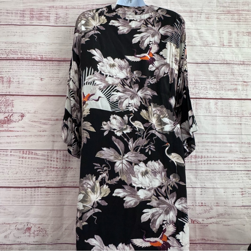 Top Shop Floral Kimono Jacket - Picture 7 of 10